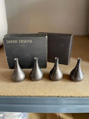 Jens Harald Quistgaard Danish Teardrop Candleholders